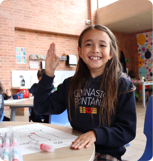 colegio gimnasio fontana mejores colegio calendario b bogota bilingüe niña salón de clase